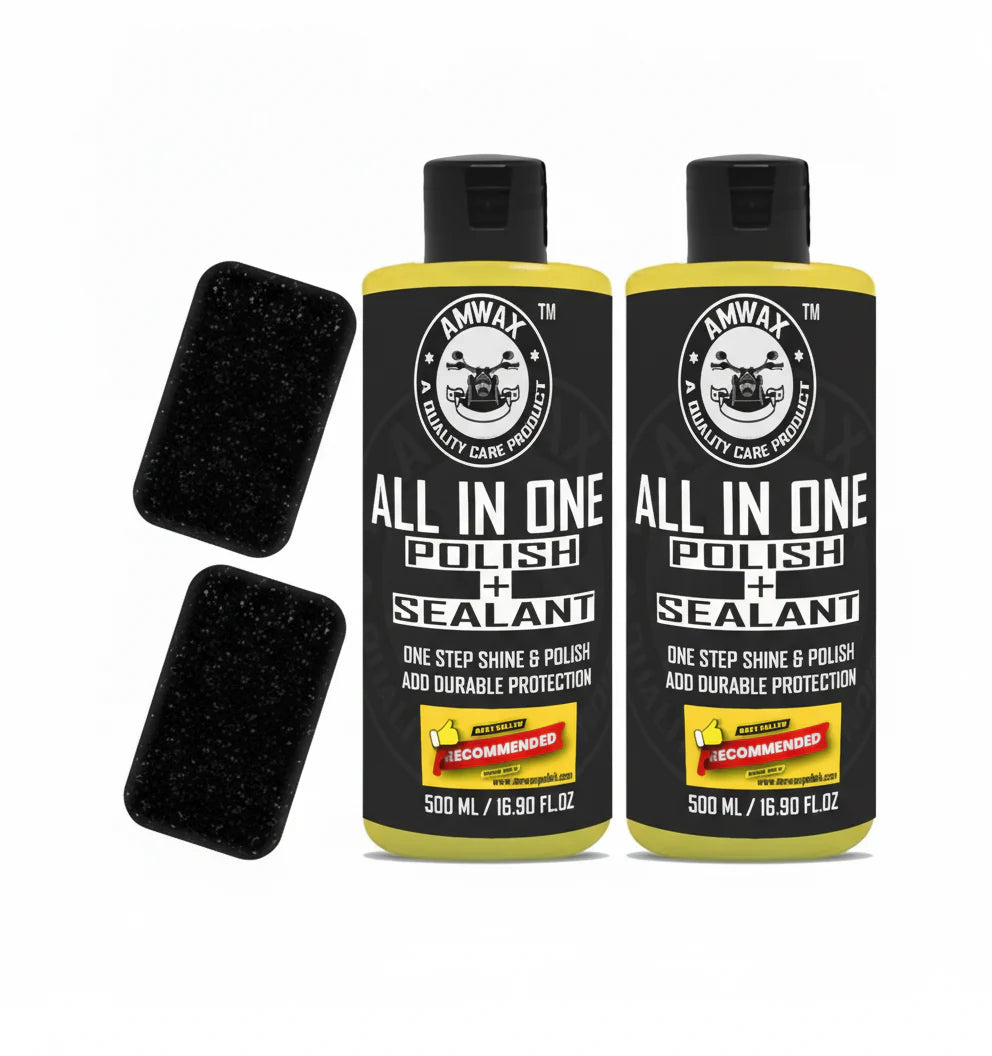 AMWAX All-in-One Polish + Sealant (1000 ML) (2) bottles